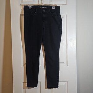 Old Navy Black Curvy Mid-Rise Jeans Size 8 Short